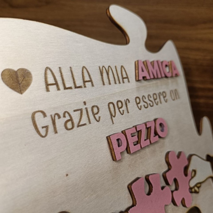 Pezzo Puzzle Amicizia